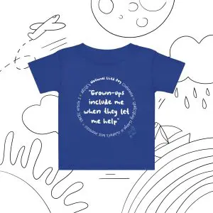 Baby Jersey T-shirt | Let Me Help