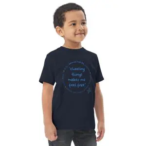 Toddler Jersey T-shirt | Feel Free