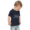 Toddler Jersey T-shirt | All By Yourself - Image 3