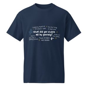 Unisex T-shirt Blues | All By Yourself