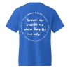 Unisex T-shirt Blues | Let Me Help - Image 4