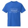 Unisex T-shirt Blues | All By Yourself - Image 5